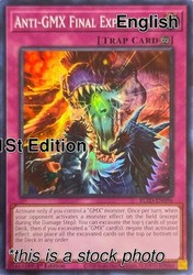 Anti-GMX Final Experiment BLZD-EN096 Super Rare 1st Ed NM