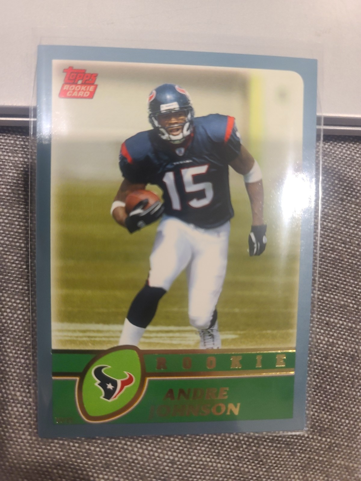 2003 Topps - Rookie Andre Johnson #380 (RC) HOUSTON TEXANS