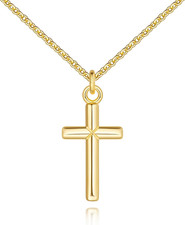 Cross Necklace for Women Gold Cross Necklaces for Women 14K Gold Crosses Chain N