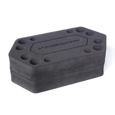 Koswork H60mm 206x110mm Foam Car Stand For 1/10 RC Car Buggy Off Road #KOS13027