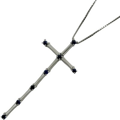 DAMIANI Flamenti Necklace Sapphire Diamond 750 P0074166
