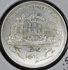 1993-BP Hungary 200 Forint Fine Silver AU Coin