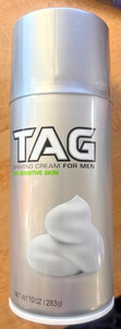 Tag Shaving Cream For Men Sensitive Skin 10 Oz