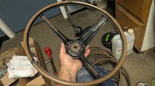 Ford Mustang Oem 70-73 Rim Blow Steering Wheel Black