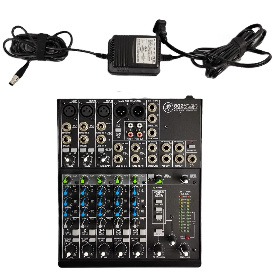 8-Channel Mixer With Onyx Mic Preamps - Image 2 of 4