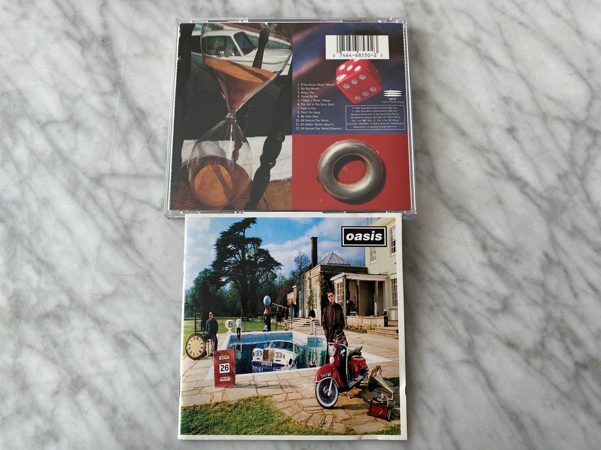 Oasis Be Here Now CD ORIGINAL 1997 Epic EK 68530 Noel