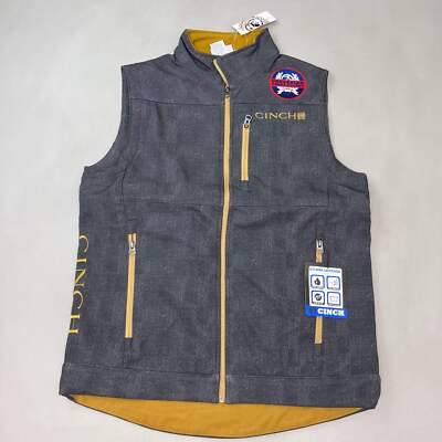 CINCH Concealed Carry Bonded Vest Men's SZ S Charcoal MWV1541006 (New) | eBay CINCH Concealed Carry Bonded Vest Men's SZ S Charcoal MWV1541006 (New) | eBay