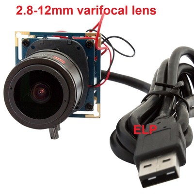 2MP 2.8-12mm Varifocal CCTV Medical Board USB Camera Module For Android,Linux,Wi