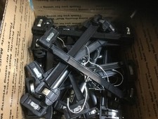 24 pinch Clips heavy duty black Pants Hangers, 12    mint condition