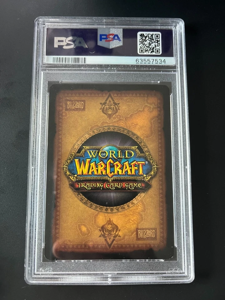 World of Warcraft WoW TCG Loot Card - Saltwater Snapjaw Mount Unscratched PSA 8 - Image 2 of 2