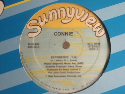 CONNIE EXPERIENCE 12'' ORIG '86 SUNNYVIEW FREESTYLE ELECTRO FUNK SYNTH POP MINT-