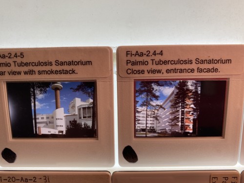 Alvar Aalto “Paimio Tuberculosis San.” Finland Architecture 12 35mm Art Slides 2 - Picture 2 of 7