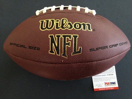 Aaron Lynch 49ers Signed Auto Official size Football Wilson Ball PSA/DNA COA - Imagen 3 de 3