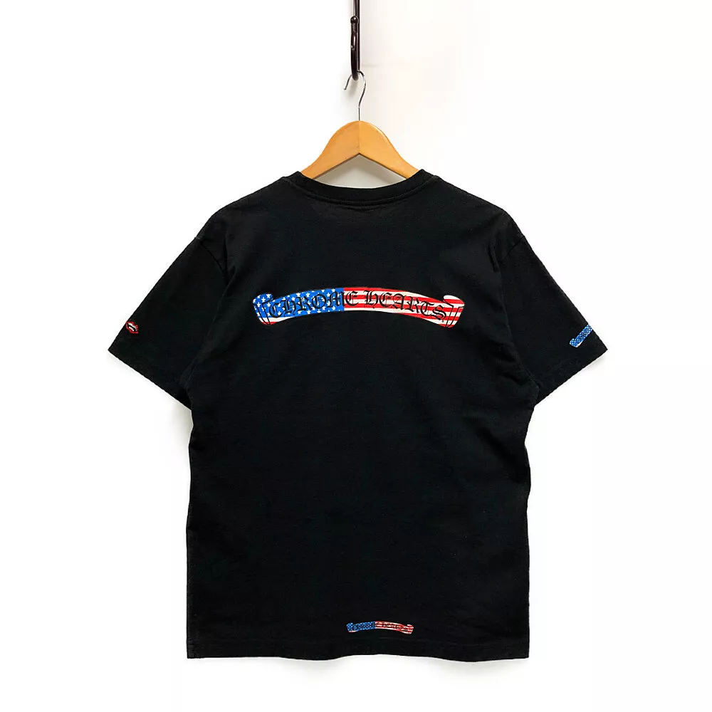 CHROME HEARTS x MATTY BOY American Stars and Stripes T-shirt black