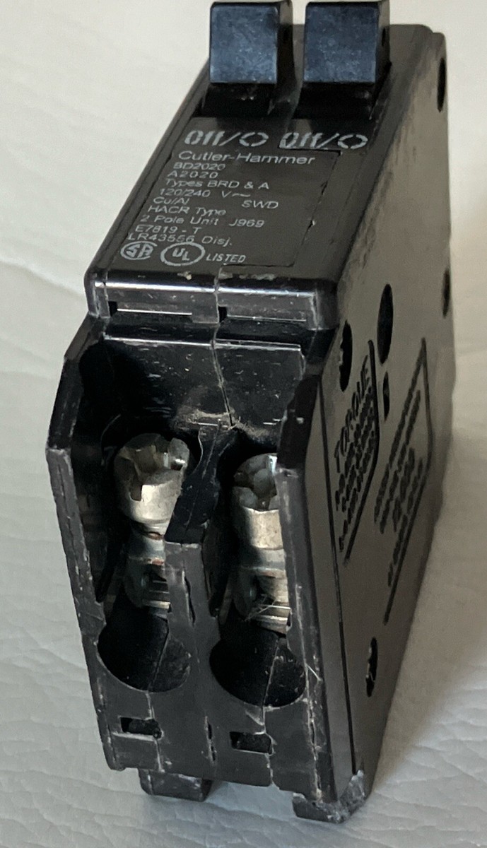 Eaton Cutler-Hammer BD2020 Breaker CTL compliant Rejection