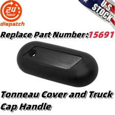 For Truck Caps Black Handle Molded Palm Handle& Tonneau Covers#15691 Aluminum