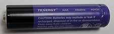 Batteries Alkaline Tenergy Nx  AAA 1.5v Purpl...