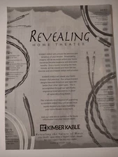 Kimber Kable Revealing Home Theater Unmask Emotion Print Ad