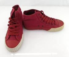 PF Flyers Shoes Center Reissue Hi Red Sneakers Womens 5.5