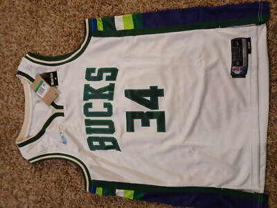 Nike Milwaukee Bucks Giannis Antetokounmpo #34 Jersey Size M for