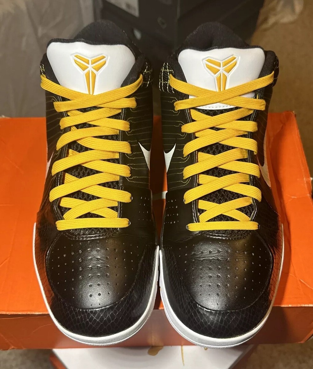 シューズ(男性用) Nike Kobe 4 llic Gold Nike Kobe 4 Protro Size 11 Mens Gold Medal Olympics FQ3544