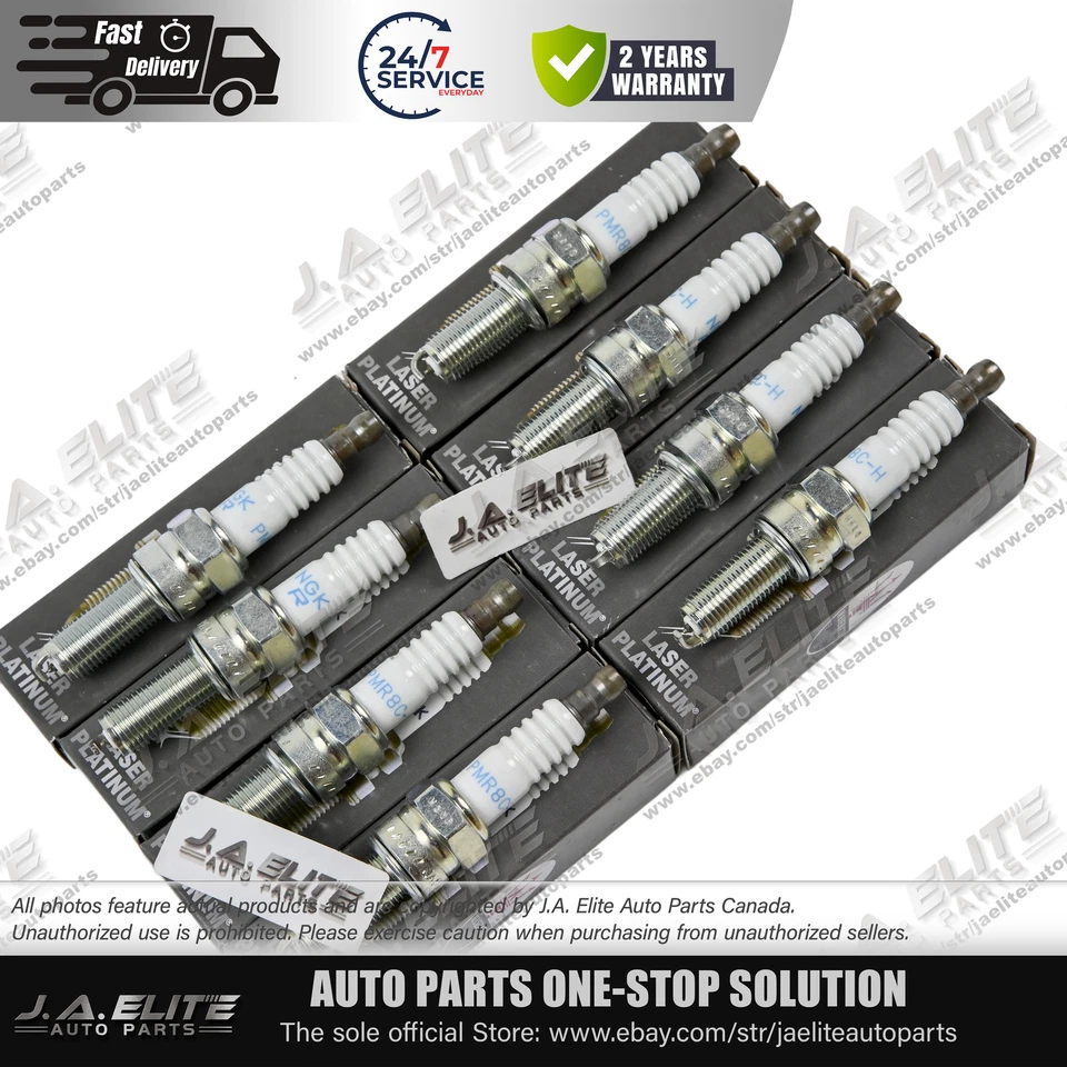 🧩 Bujías de repuesto 8 piezas para Maserati Quattroporte GranTurismo 239242 Foto 2 de 4