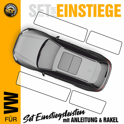 Einstiege für VW Golf 7 AU Zubehör Lackschutz-Folie Auto Tür Einstiegsleisten