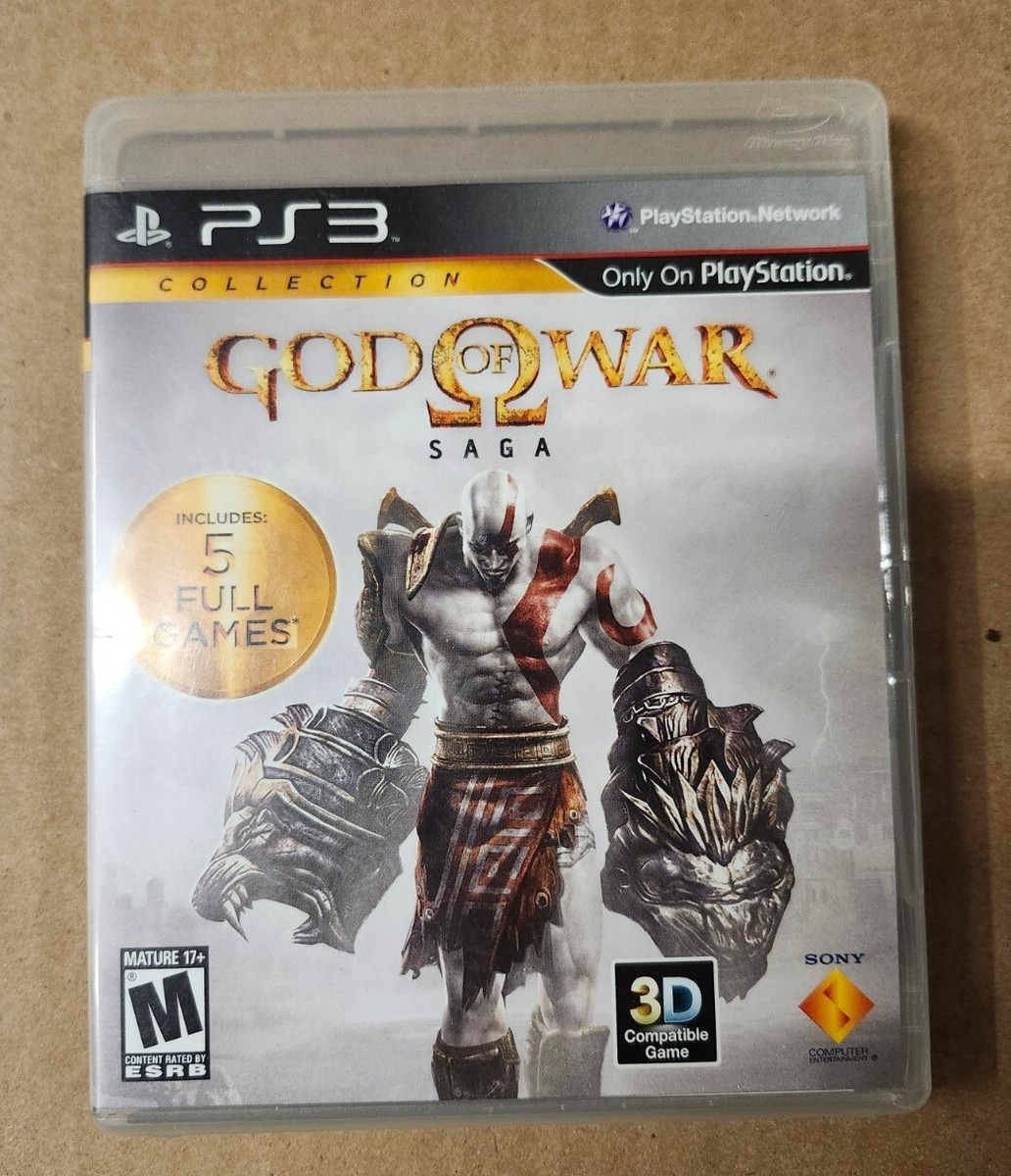 God of War Saga PlayStation 3 PS3 Complete with Case and Manual