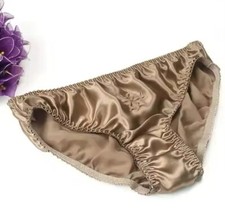 Luxurious 100 Silk Panties-Embroidered-US Size M/L