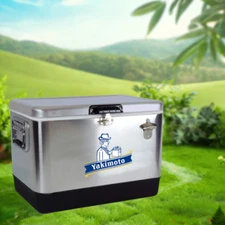 Yakimoto 51L Large Cooling Cooler Cool Box Picnic Camping Food Ice Drink Lunch