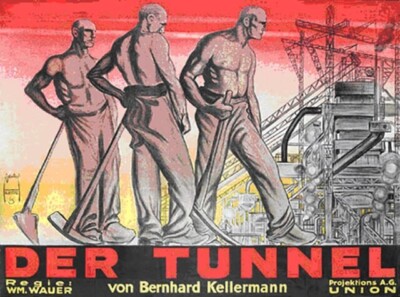 DER TUNNEL  (1915)  * with hard-encoded English subtitles *