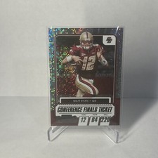 2021 Panini Contenders Draft Picks - Conference Finals Ticket #4 Matt Ryan /99