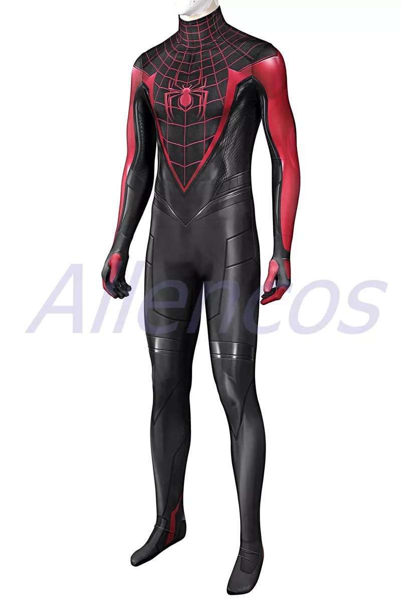 Kids PS5 Marvel's Spider Man 2 Miles Morales Suit Spiderman Costume