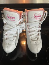 SOFT SKATE BY JACKSON GIRLS FIGURE SKATES 8J NEW