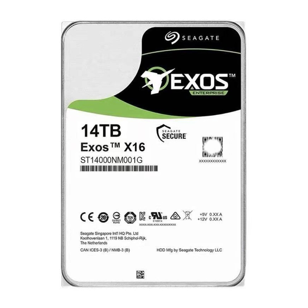 Seagate Exos X16 ST14000NM001G 14TB Sata 6Gb/s 3.5