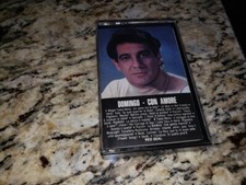 Placido Domingo Con Amore Audio Cassette