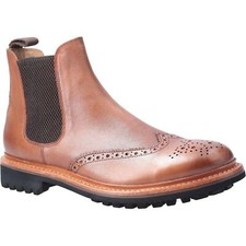 Image of Cotswold Men Boots - Siddington Commando Goodyear Welt in Brown, 7-12