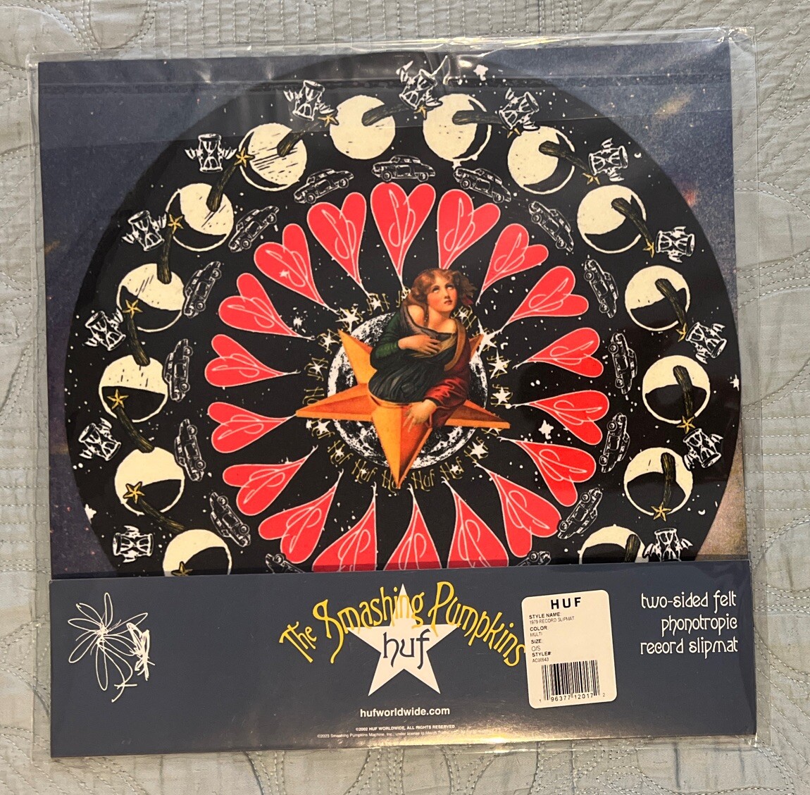 その他 HUF X SMASHING PUMPKINS RECORD SLIPMAT HUF x Smashing Pumpkins 1979 Record Slipmat – The Shop