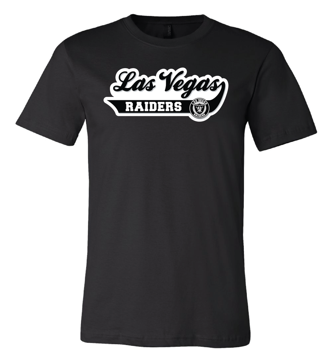 Las Vegas Raiders Script Logo T-Shirt | Raiders Team Shirt