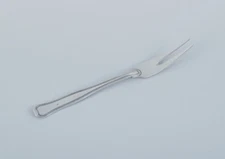 Georg Jensen Old Danish, cold meat fork in sterling silver.