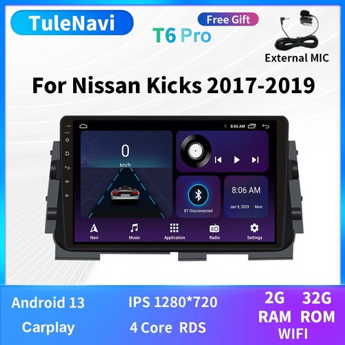 For Nissan Kicks Multimedia Player System DSP Bluetooth GPS Auto Radio Android - Picture 8 of 31