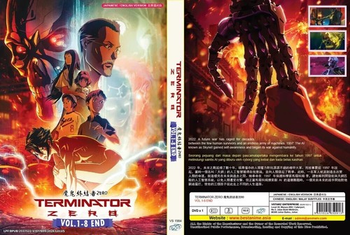 Anime DVD Terminator Zero (1-8 Fin) Juego Completo de Caja INGLÉS - OFERTA - Imagen 3 de 6
