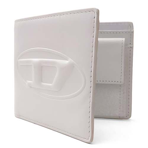 Diesel HISSU PRO HIRESH S X08433 Men's White Bifold Wallet (0221) - Picture 4 of 14