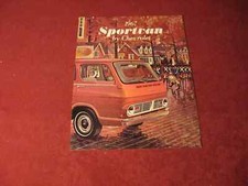 1967 Chevy Passenger Van Sales Brochure Original 1967 Chevy Passenger Van Sales Brochure Original