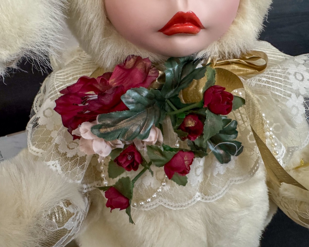 邦楽 VELVET DoLL Marie Osmond Vtg Velveteen Rabbit Series Porcelain 20