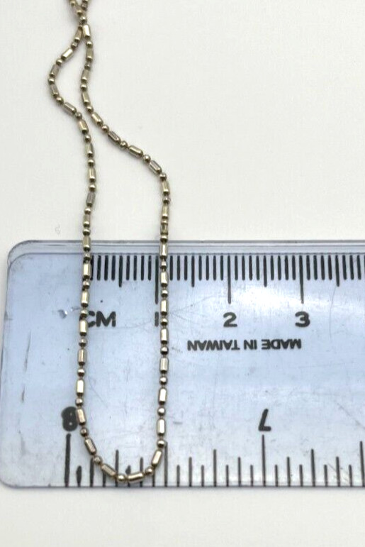 Petite Solid Sterling Silver 925 MICRO SEED BEAD … - image 6