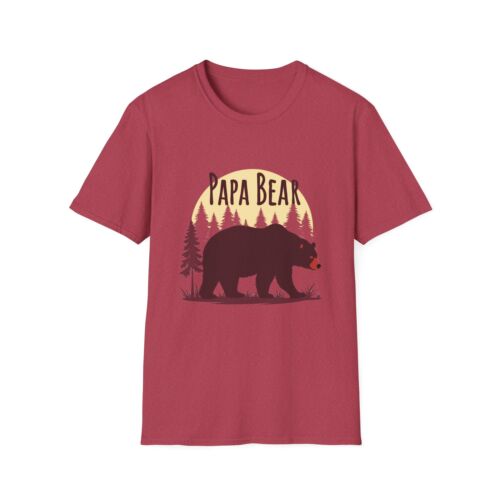 Papa Bär rustikal T-Shirt, perfekt für Vatertag, Papa, Geschenk - Bild 23 von 24
