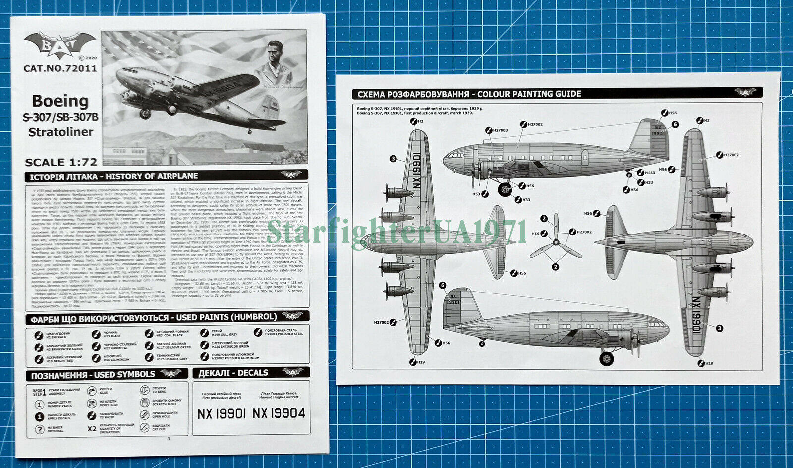 BAT Project 72011 - 1/72 Boeing S-307/SB-307B - for sale BAT Project 72011 - 1/72 Boeing S-307/SB-307B - for sale