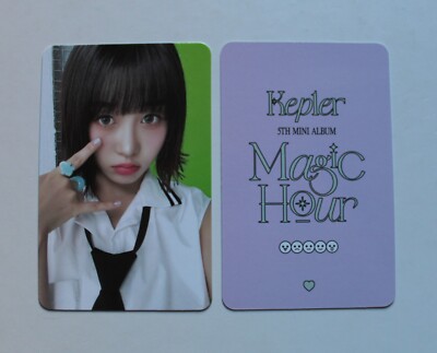 Kep1er 5th Mini Album Magic Hour Unit Version TAPE Hikaru Official Photocard