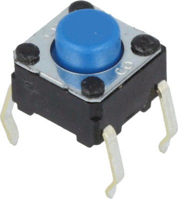B3F-1026  Omron Microtaster  Mini-Taster  24V 0,05A 6x6mm 5mm hoch  [10 pcs] #BP